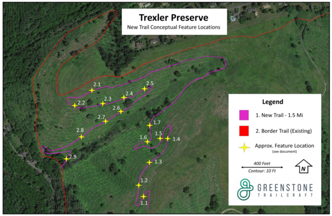 Trexler Nature Preserve Trail Map Trexler Nature Preserve Updates | Vmb - Lehigh Valley, Pa Mountain Bike Club